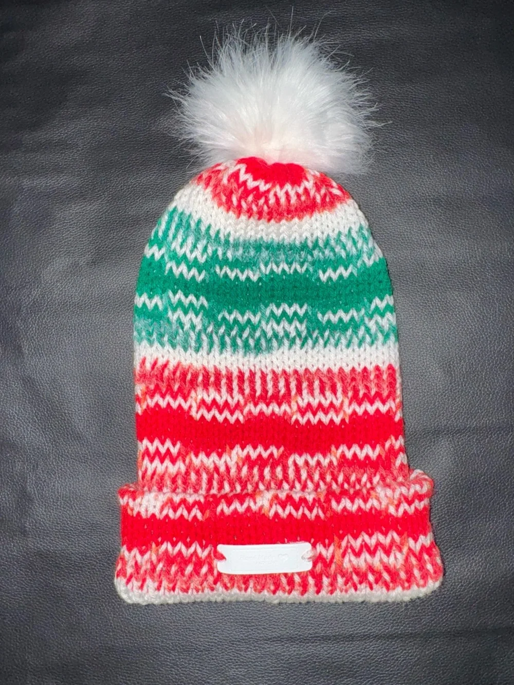 New!! Hand knitted Unisex Beanie Hat.1 Available